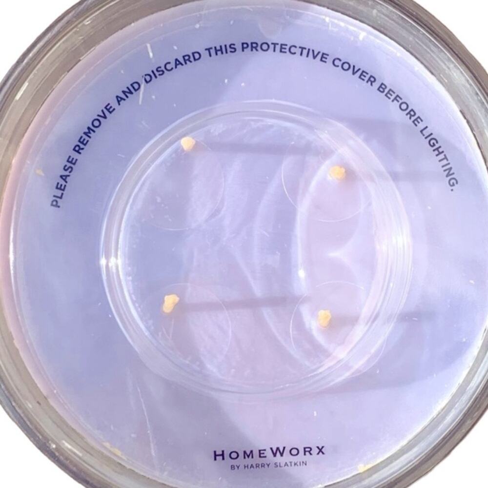 π HomeWorx Blueberry Cheesecake 4 wick candle blogger fan favorite 18 oz - Picture 5 of 12